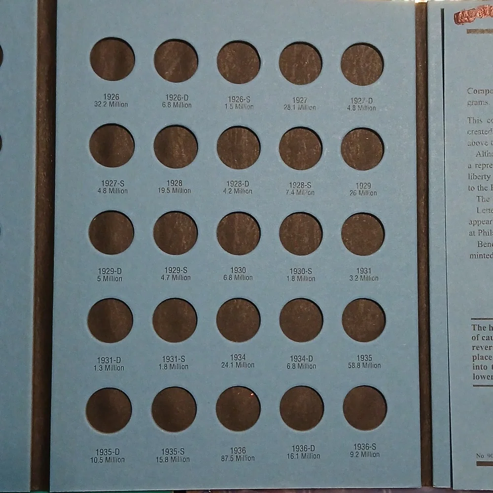 Mercury Dimes Coin Folder